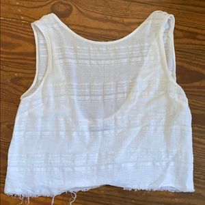 REFORMATION DEEP U TANK TOP